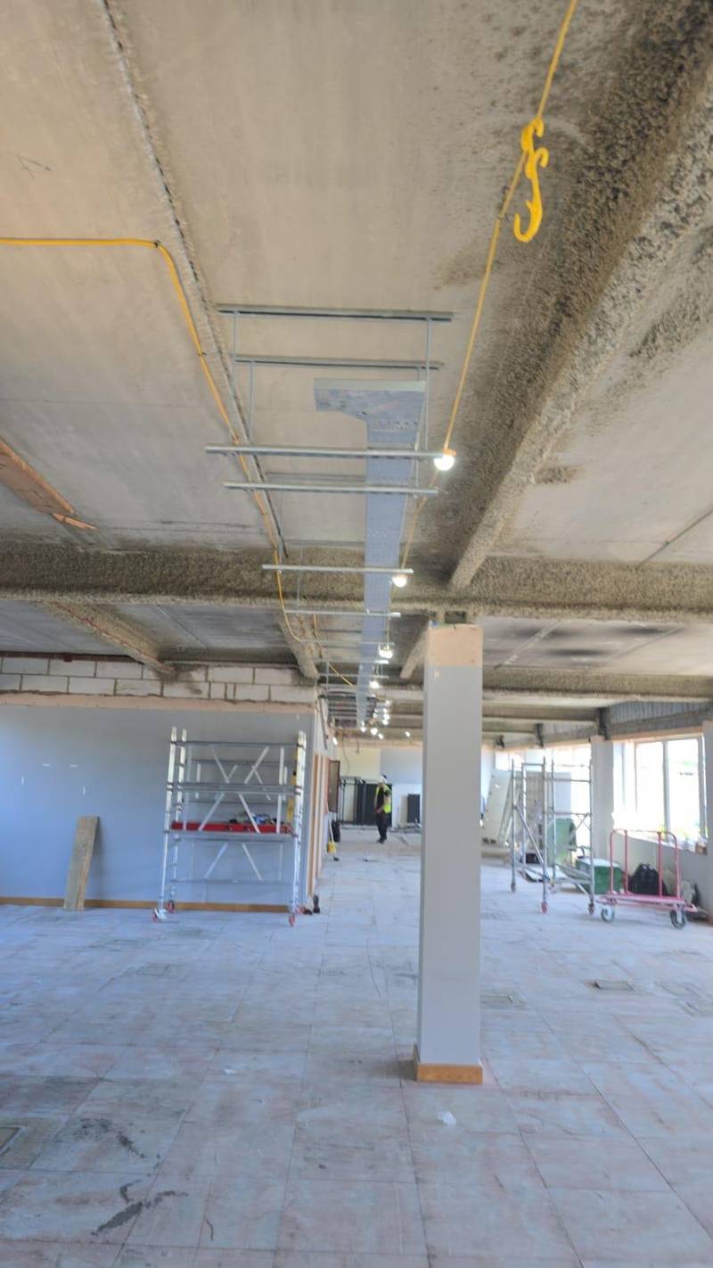 Site office electrical refurbishment